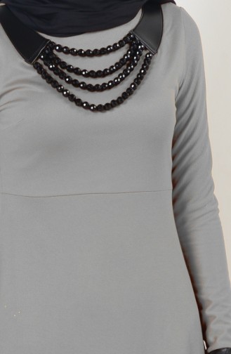 Gray Hijab Dress 2010-14