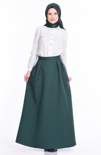 Emerald Green Skirt 2644-03