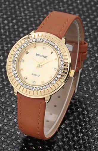 Brown Wrist Watch 1444