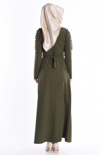 Robe Hijab Khaki 5006-02