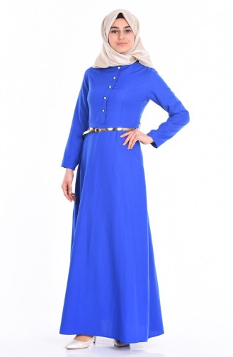 فستان أزرق 5490-10