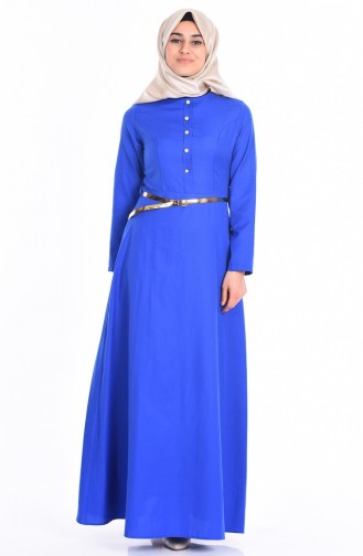 فستان أزرق 5490-10