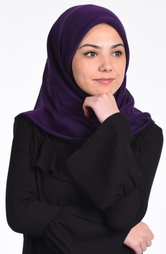 Pırıl Authentic Scarf 60011-10 Dark Purple 10