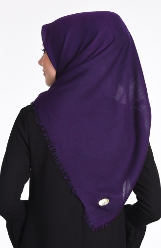 Pırıl Authentic Scarf 60011-10 Dark Purple 10