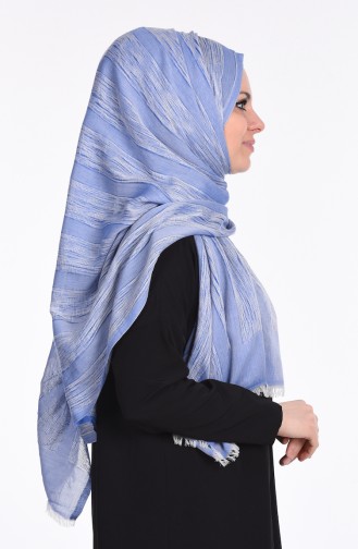 Tilla Cotton Shawl  75000-13 Blue 13