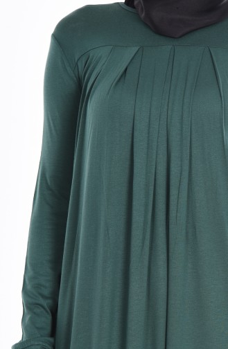Green Hijab Dress 0727-03