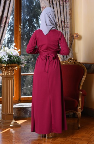 Zwetschge Hijab Kleider 2907-05