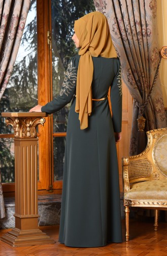 Emerald İslamitische Avondjurk 5001-08