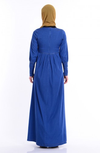 فستان أزرق 1152-01