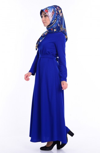 Kemerli Mevlana Elbise 1863-05 Saks