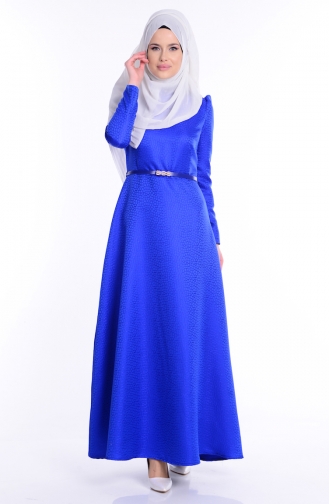 Habillé Hijab Blue roi 7081-05