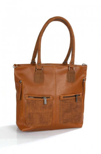 Brown Shoulder Bags 10203KA