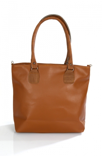 Brown Shoulder Bags 10203KA