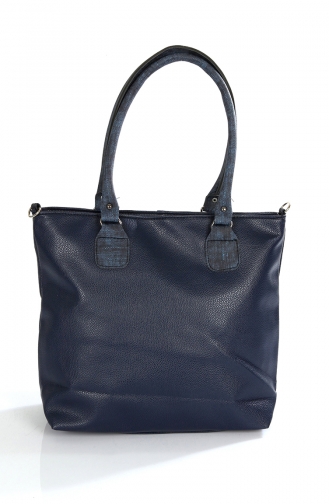 Navy Blue Shoulder Bags 10203LA