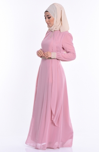 Hijab Kleid FY 52221-20 Puder 52221-20