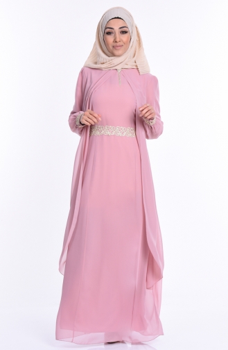 Robe Hijab Poudre 52221-20