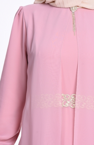 Robe Hijab Poudre 52221-20