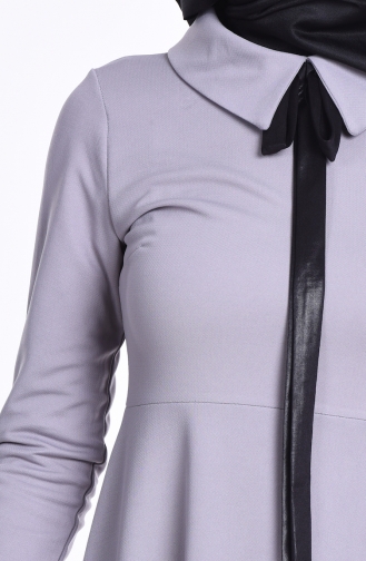 Gray Hijab Dress 2011-09