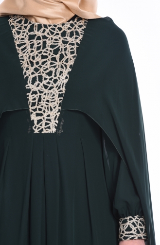 Habillé Hijab Vert 52571-03