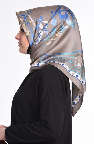 Blue Smart Scarf 02-05