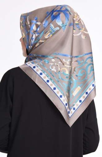 Blue Smart Scarf 02-05