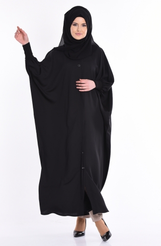 Abaya 7293-02 Noir 7293-02