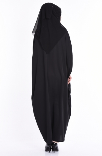 Abaya 7293-02 Noir 7293-02