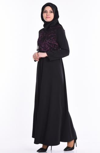 فستان أسود 2071-02
