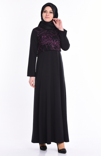 فستان أسود 2071-02