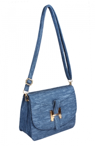 Denim Blue Shoulder Bags 42318-16