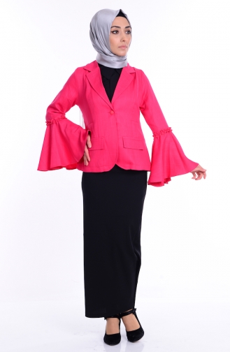 Jacke mit Spanischärmeln 8443-04 Fuchsia 8443-04