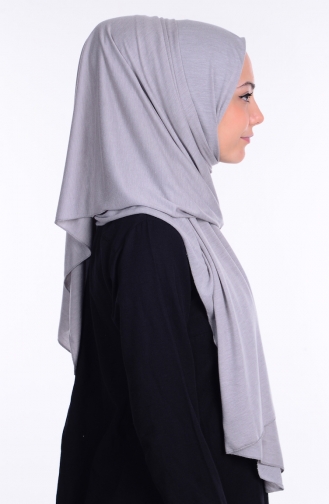 Sefamerve Sedef Cotton Shawl 55 Light Gray 55