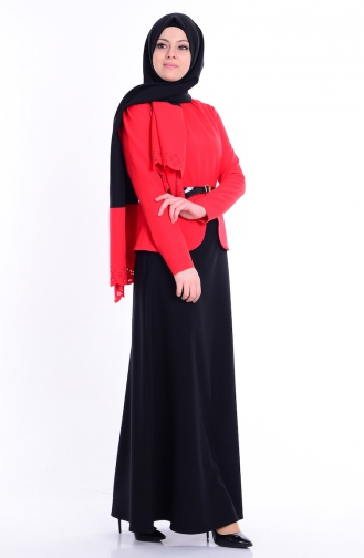 Robe Hijab Noir 5008-05