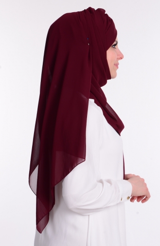 Claret Red Ready to Wear Turban 02