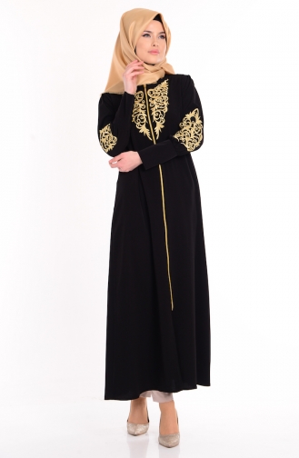Black Abaya 2106-01