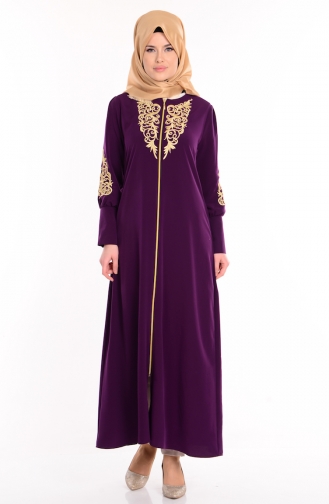 Purple Abaya 2106-03