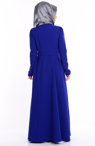 فستان أزرق 1624-04