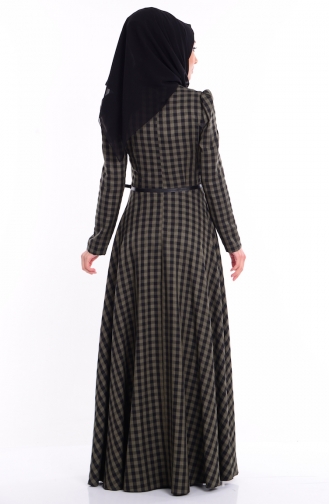 Robe Hijab Khaki 2745-01