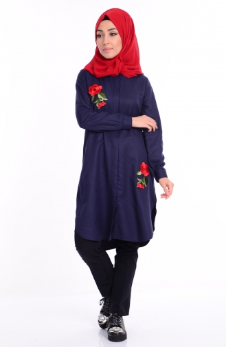 Navy Blue Tuniek 2980-04