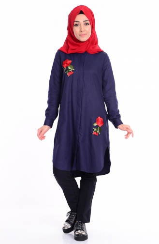 Navy Blue Tuniek 2980-04