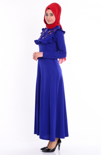 Robe Hijab Blue roi 2025-06