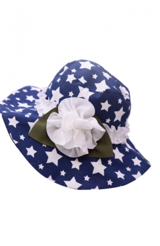 Navy Blue Hat and bandana models 103