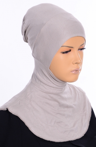 Sefamerve Bonnet Hijab Grande Taille 03 Vison 03