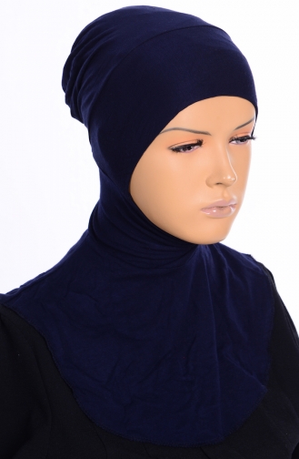 Navy Blue Underscarf 08