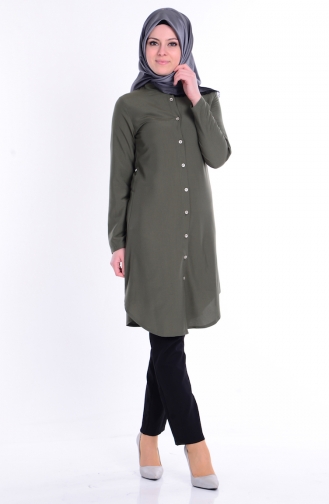 Judge Collar Tunic 3086-04 Khaki Green 3086-04