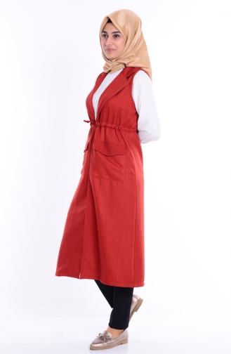 Brick Red Waistcoats 8442-04