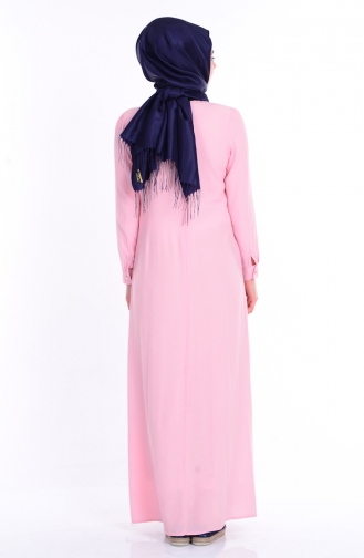Robe Hijab Poudre 1605-07