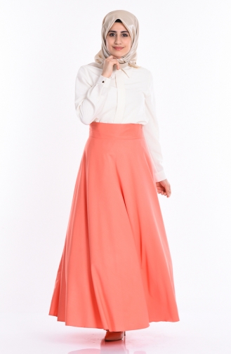 VMODA Flared Skirt 2146-12 Orange 2146-12