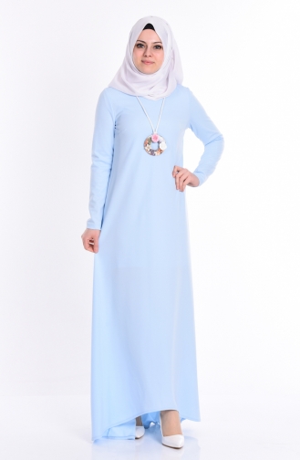 Robe Hijab Bleu 2964-05