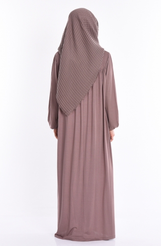 Mink Hijab Dress 0745-01